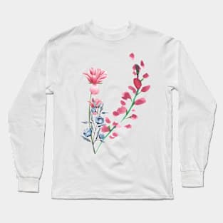 Beautiful autumn flowers Long Sleeve T-Shirt